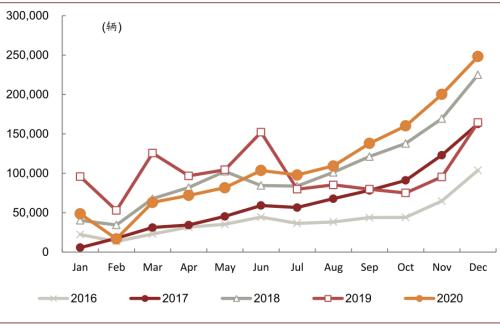 中金：新能源汽車2020先抑后揚；2021智能加速