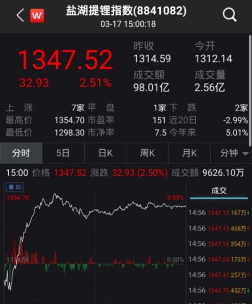 鋰業雙雄發威！機構研判：風口來了，鋰價漲勢有望超預期